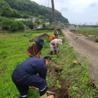開拓者募る！！雑草生い茂る田んぼを野菜畑に(^▽^)