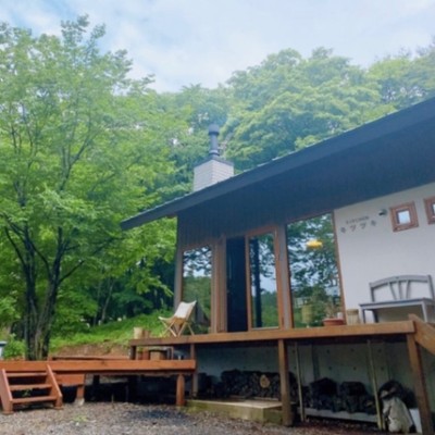 西郷村川谷高原の静かな森の中でのおてつたび🌳薪ストーブの炎が灯るお弁当屋のキッチン施設周りの環境整備【キッチンキツツキ】