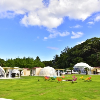 【日程調整可◎】海と山に囲まれた大人気スポット伊豆高原でグランピング内の食事の手伝いをしてみませんか！