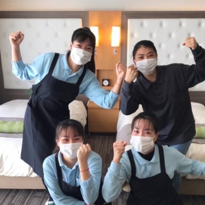 《伊豆高原/15時以降は自由に過ごせる♪》わんちゃんと一緒に泊まれるホテルで【清掃】のスペシャリストになりませんか？アクティブに汗をかきながら一緒に動いてくださる方歓迎！わんちゃん好き大歓迎です♬