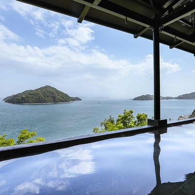 旅行新聞社主催！プロが選んだ料理100選に7年連続入選！〜瀬戸内海の特等席〜船でしか行けない広島県・大崎上島の温泉宿｜離島の絶景露天風呂も自慢です！調理補助のおてつたび募集！