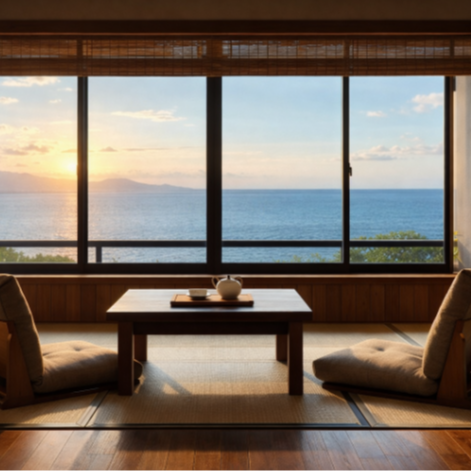 旅館 送陽邸 屋久島｜潮風と夕陽に包まれて。 西海岸に位置する