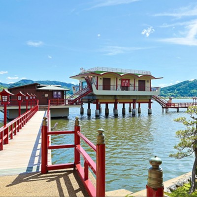 はわい温泉♨️ 東郷湖を望む湖畔の老舗旅館で、景色に癒されながら「調理補助」のお手伝い