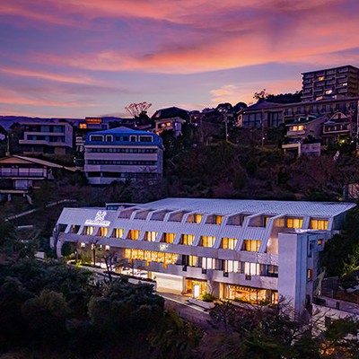 【絶景リゾート・まかない】海を見下ろす熱海、静けさのリゾート時間。ザ グラン リゾート エレガンテ熱海｜配膳＆盛り付けのおてつたび ♨️